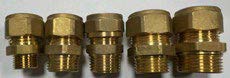Coupling bronce macho 12 mm x 1/2 m coupling bro